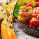 محشي الفلفل بطريقة جديدة: السر كله في الحشوة محشي الفلفل بطريقة جديدة: السر كله في الحشوة